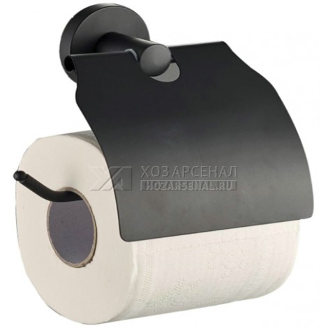 Бумагодержатель для туалетной бумаги ЧЕРНЫЙ