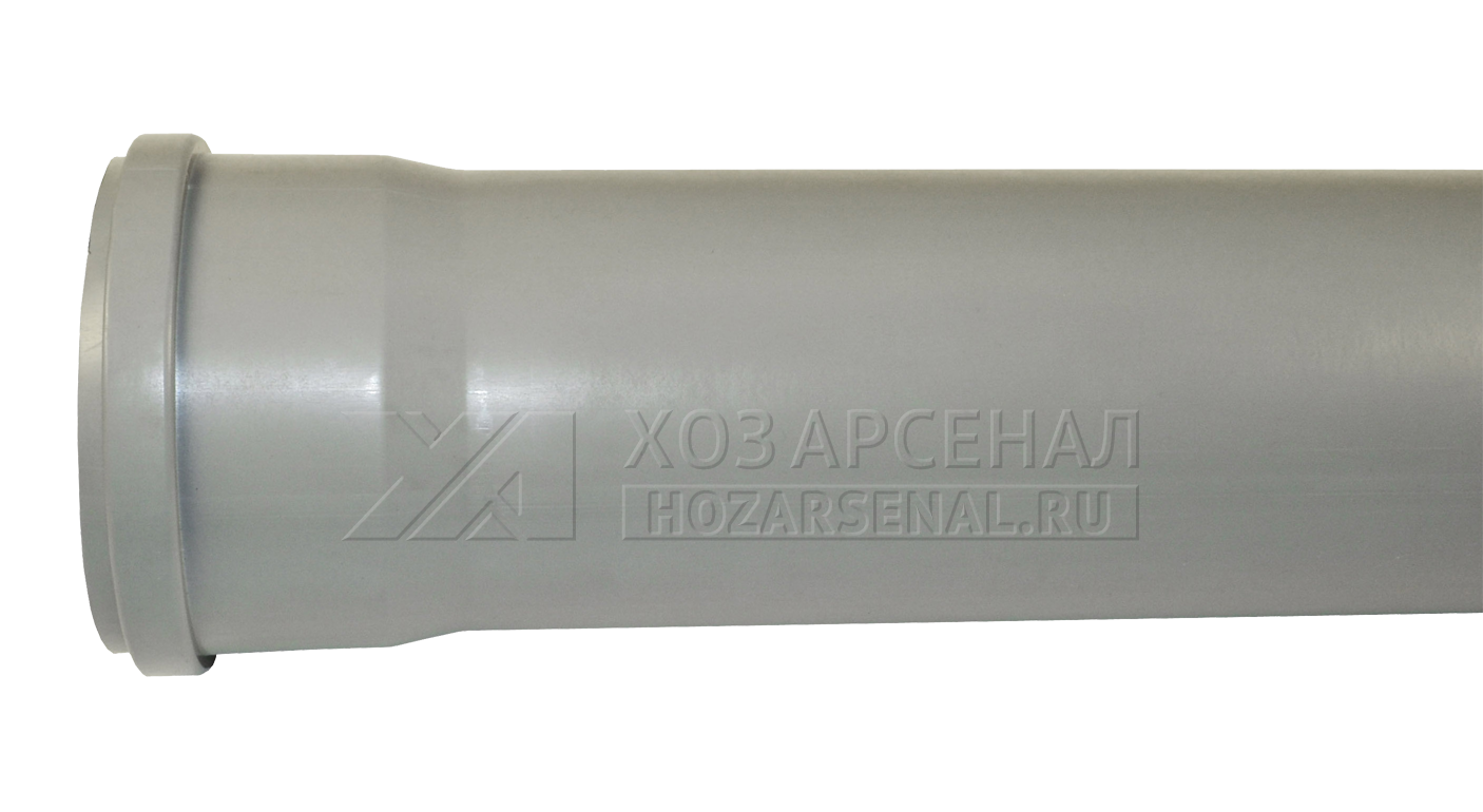 Труба канализационная с раструбом полипропиленовая d-110 мм L-25 см (2,7мм)