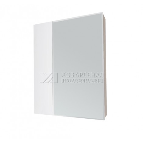 Зеркало-шкаф Берген 650  Бланж/Белый Софт