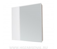 Зеркало-шкаф Берген 700  Белый Софт/Бланж