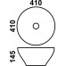 Керамическая раковина для ванной MLN-J2073