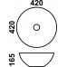 Керамическая раковина для ванной MLN-J2076